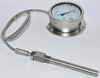 Stainless steel pressure type thermometer with Electrical Contact