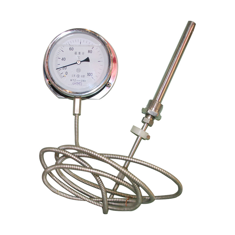 Stainless steel pressure type thermometer with Electrical Contact